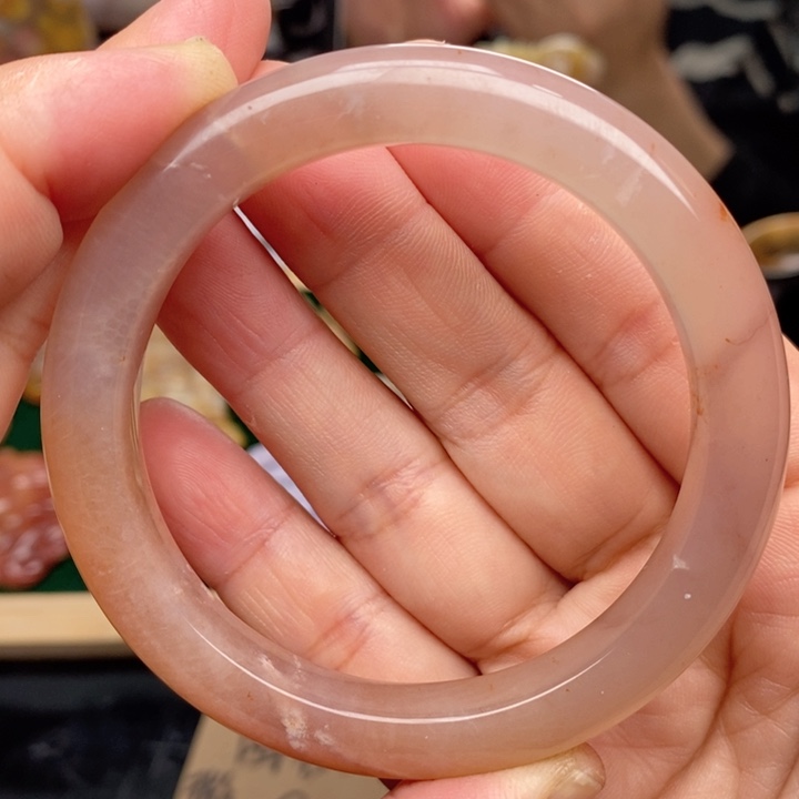 硅化珊瑚（珊瑚玉）手镯未镶嵌54.4