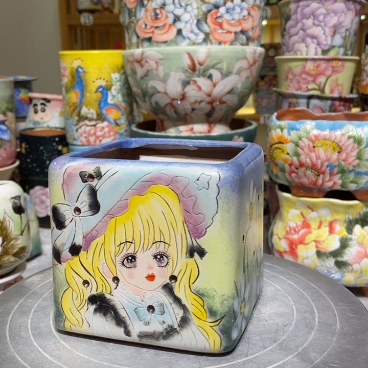 景德镇艺术手绘作品