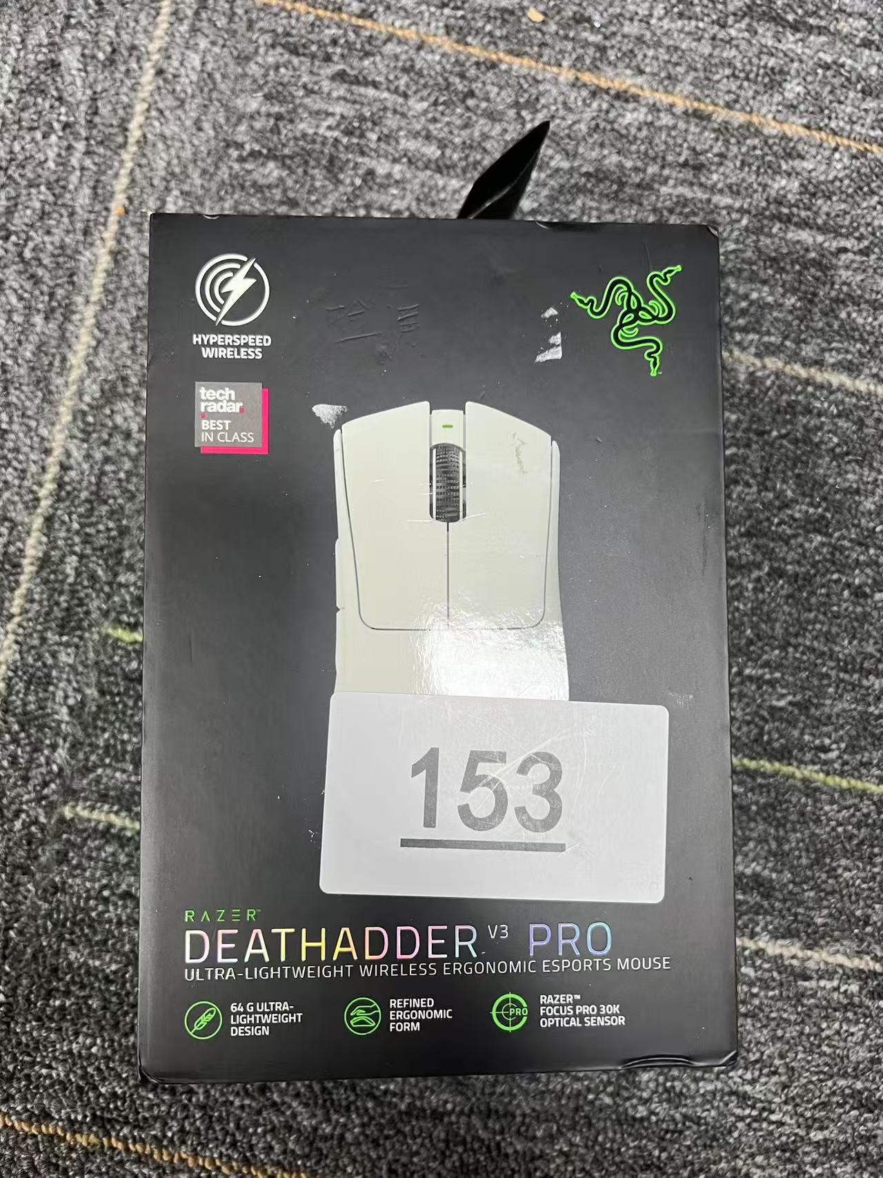9新  蝰蛇v3pro鼠标（所有配件及成色以直播讲解为准）153