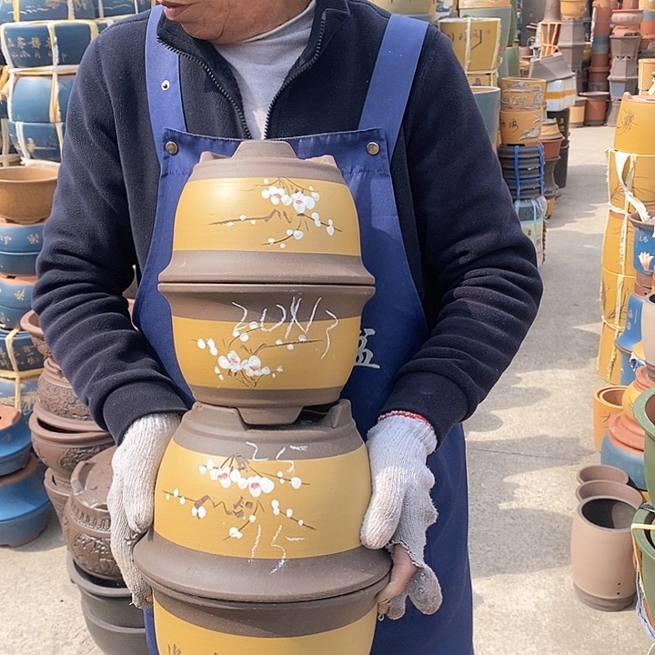 紫砂花盆紫砂花盆