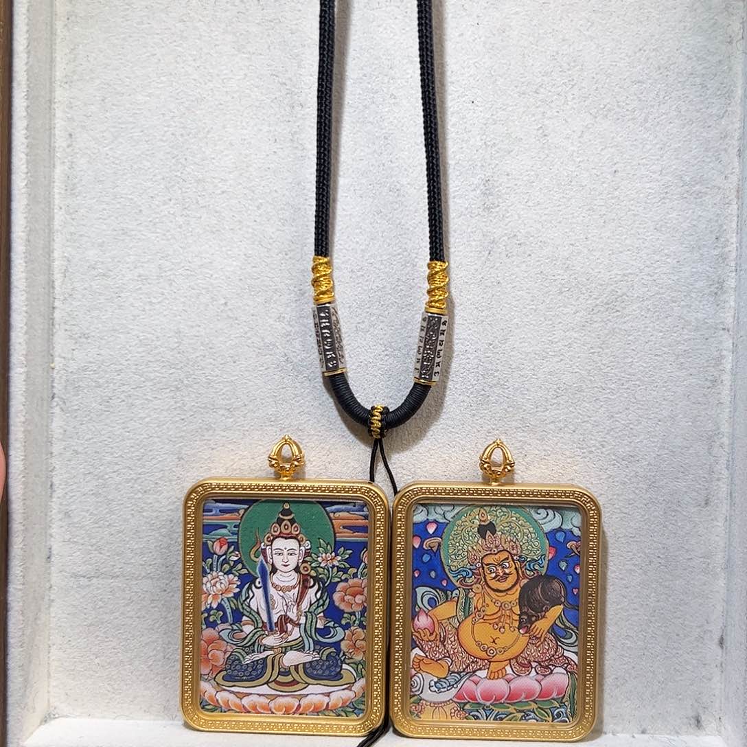 吊坠双面定制虚空黄老爷