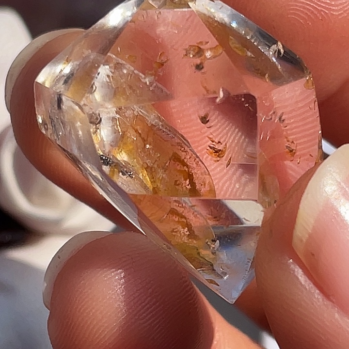 水晶颈饰未镶嵌苞***嘻定制