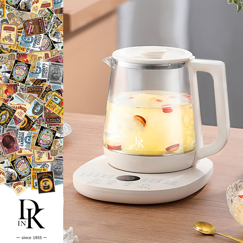 DK1.5L智能家用养生壶玻璃水壶暖奶器调奶器恒温水壶
