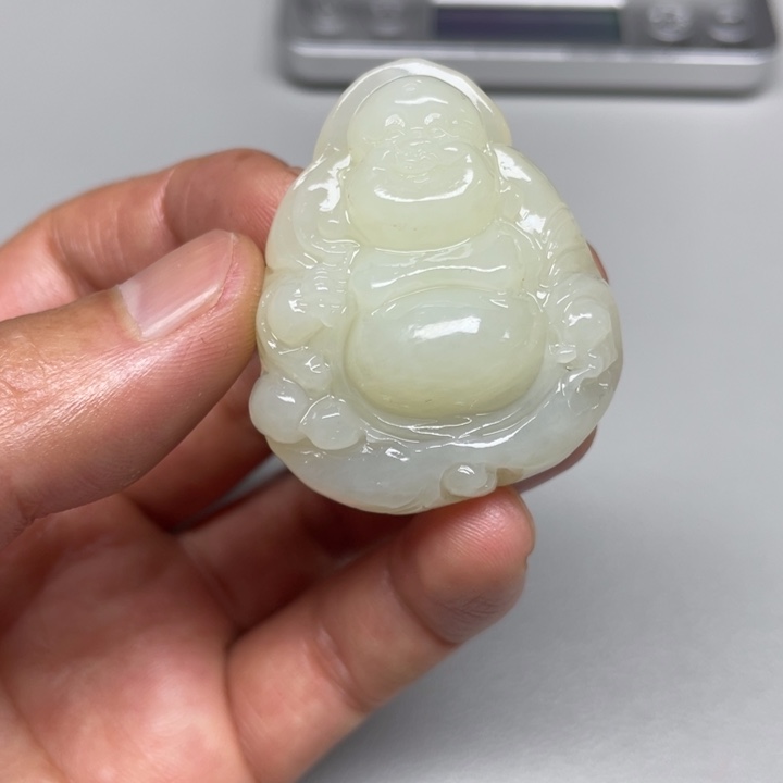 和田玉吊坠(不含链)未镶嵌雄*哥