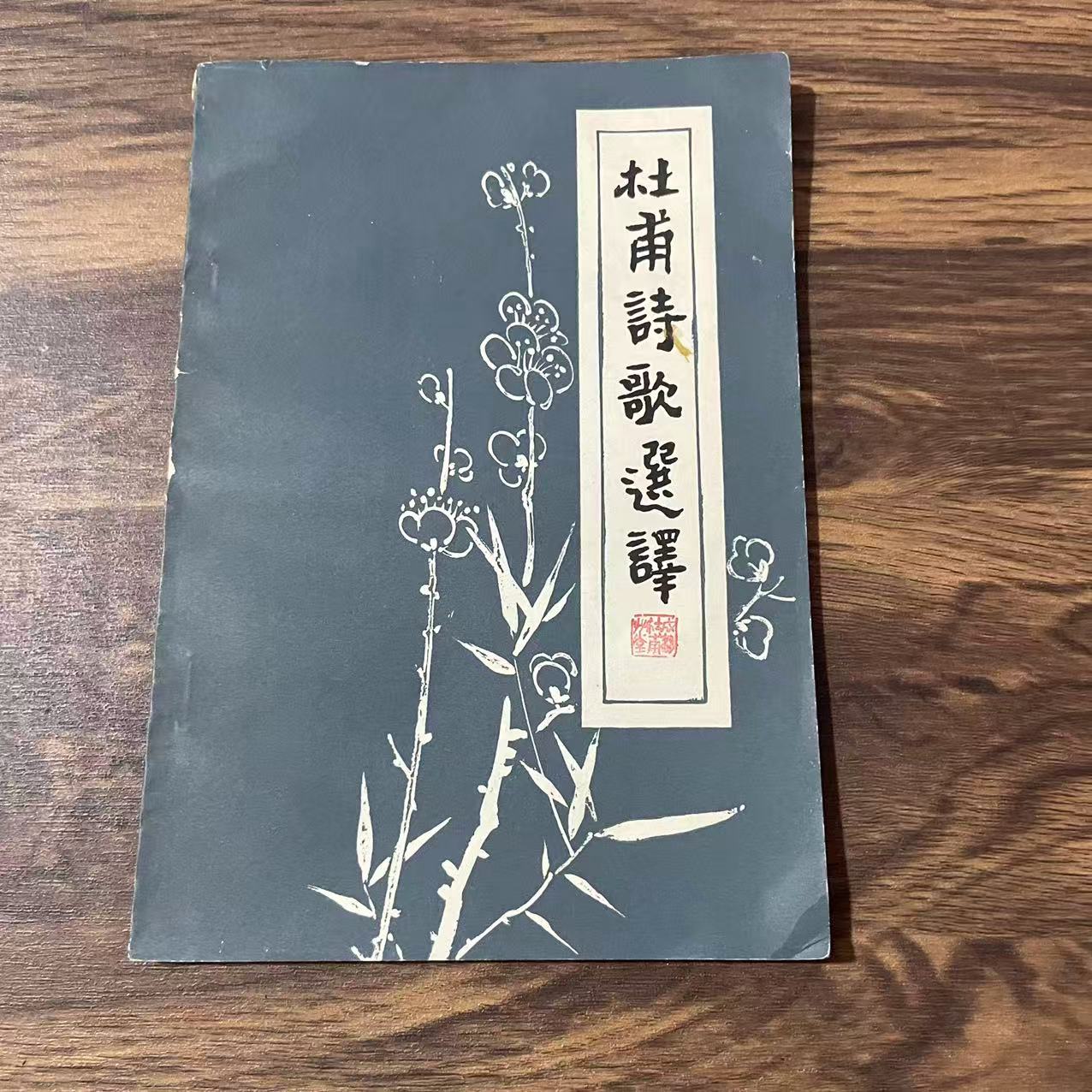 8新  杜甫诗歌选译 二手书轻微瑕疵 品相以直播间为主