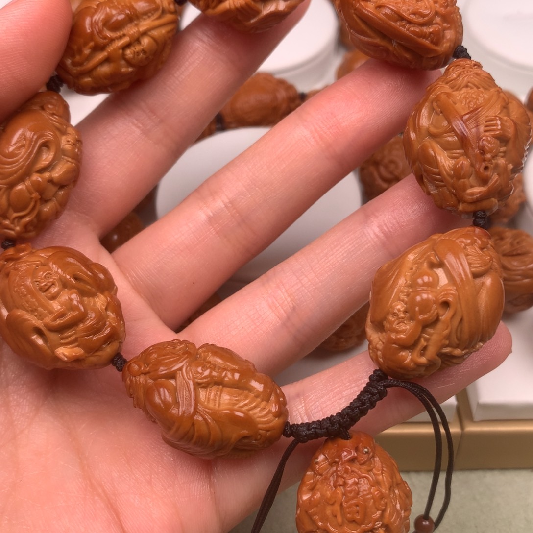 橄榄核手串/手链钟馗