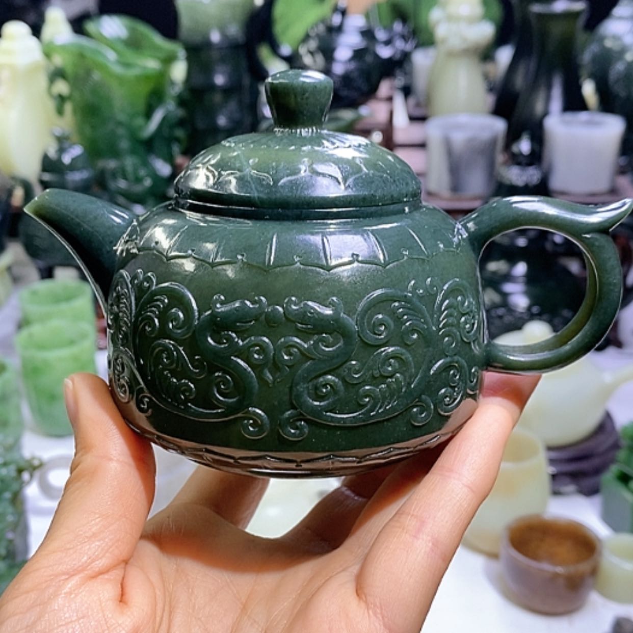 【闪购商品】和田玉摆件未镶嵌远**海福利