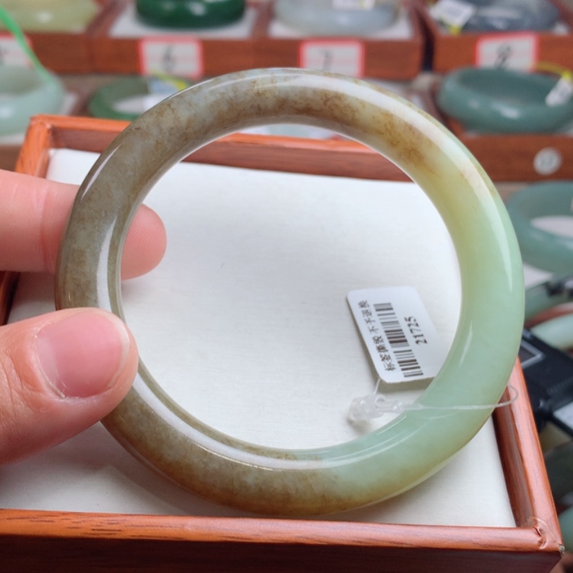 【闪购商品】和田玉手镯未镶嵌22号60.6