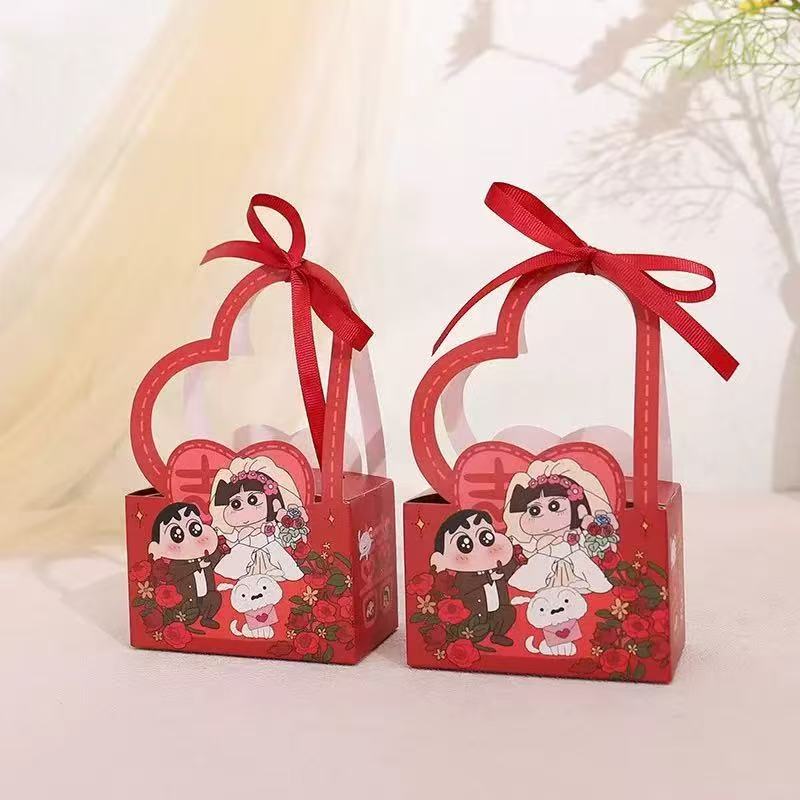 可爱小新喜糖盒高级感中式结婚婚礼专用喜糖盒