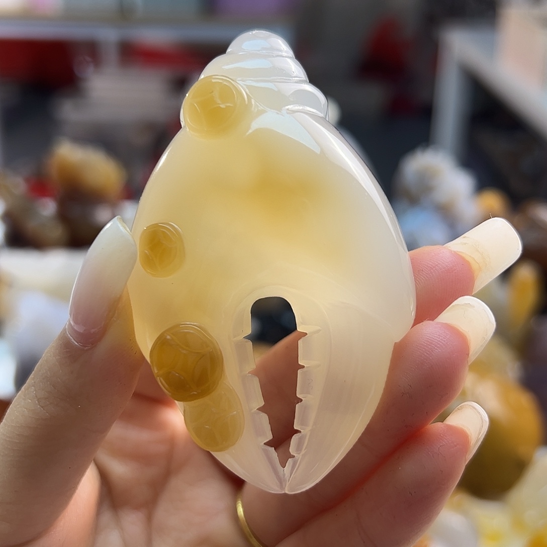 玛瑙/玉髓未镶嵌吊坠(不含链)