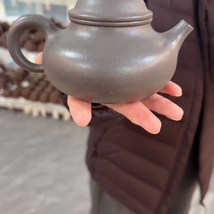 茶壶紫砂宜兴原矿天青