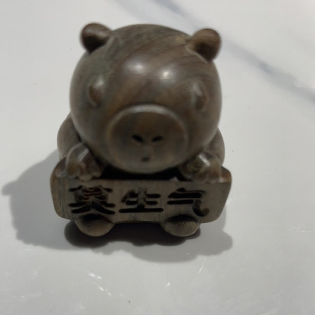 阿根廷绿檀手把件