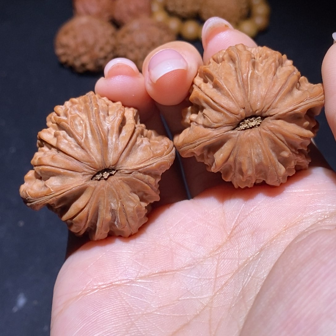 吊坠文玩核桃w38全品磨盘14