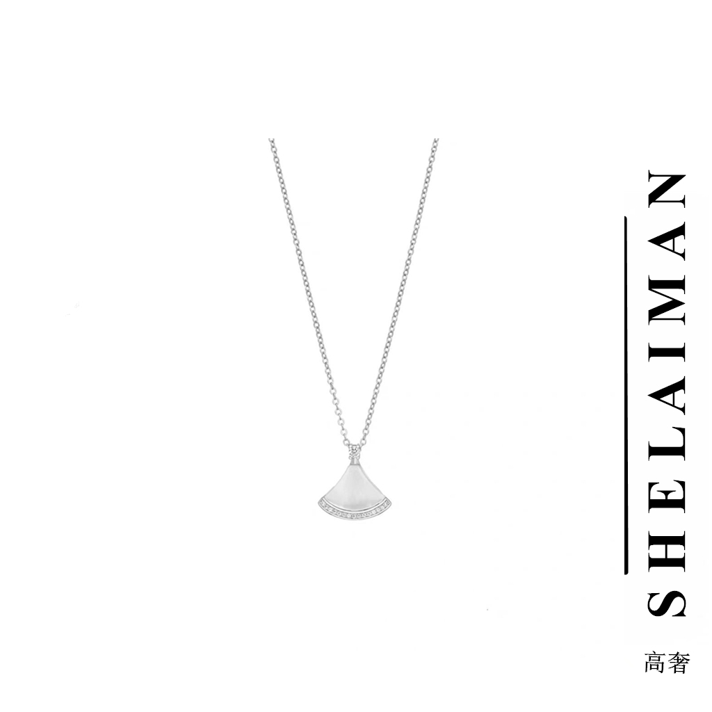 SHELAIMAN   【V金版本】 mini小裙子镶嵌经典时尚百搭项