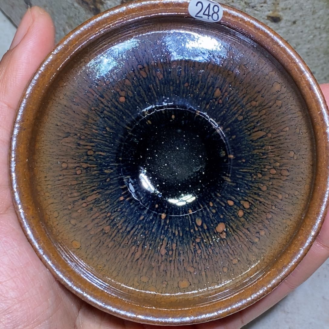茶盏龙窑柴烧开窑248