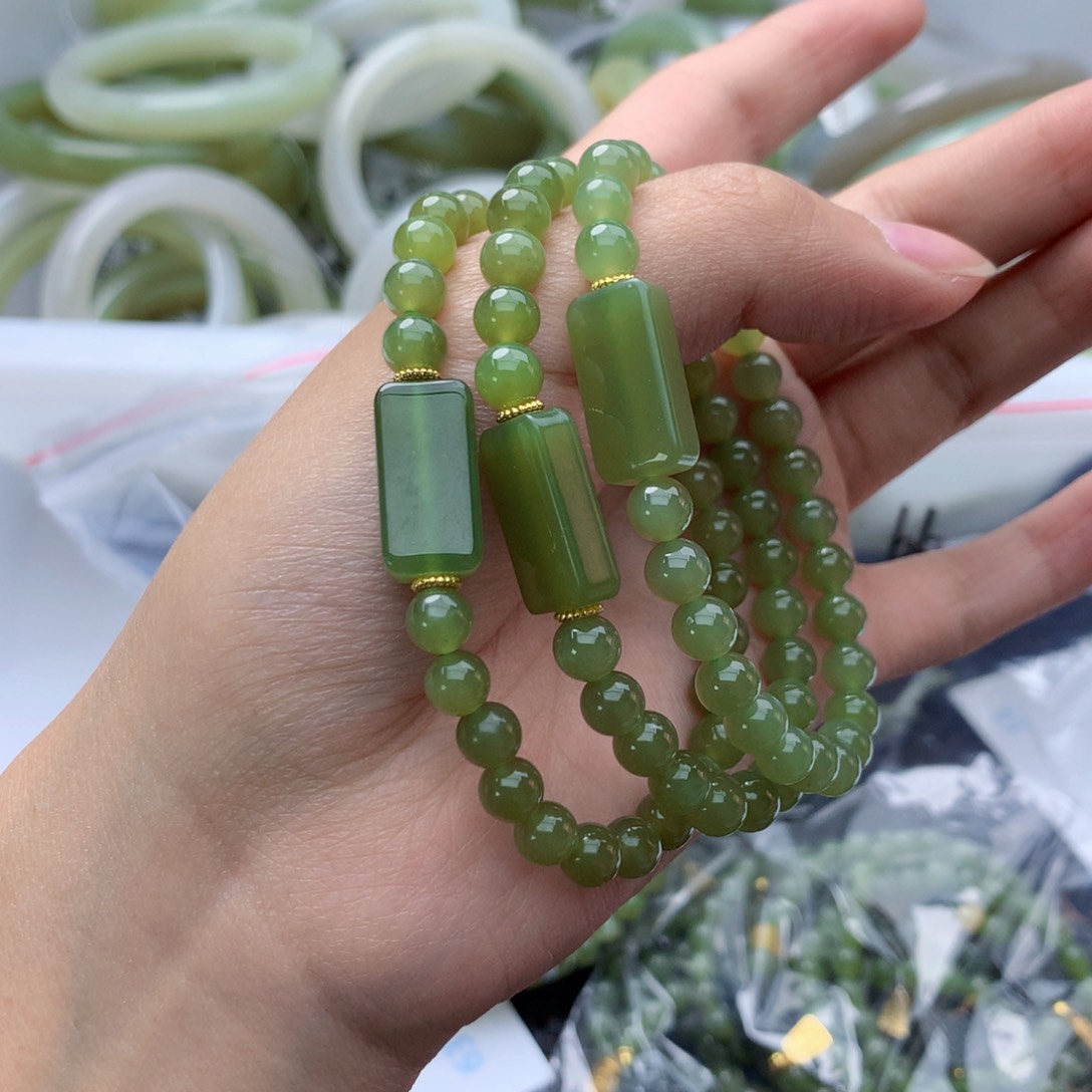 手链未镶嵌和田玉