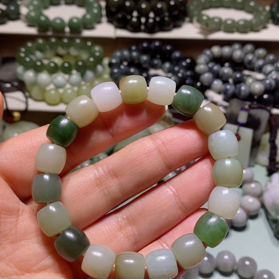 和田玉手链未镶嵌