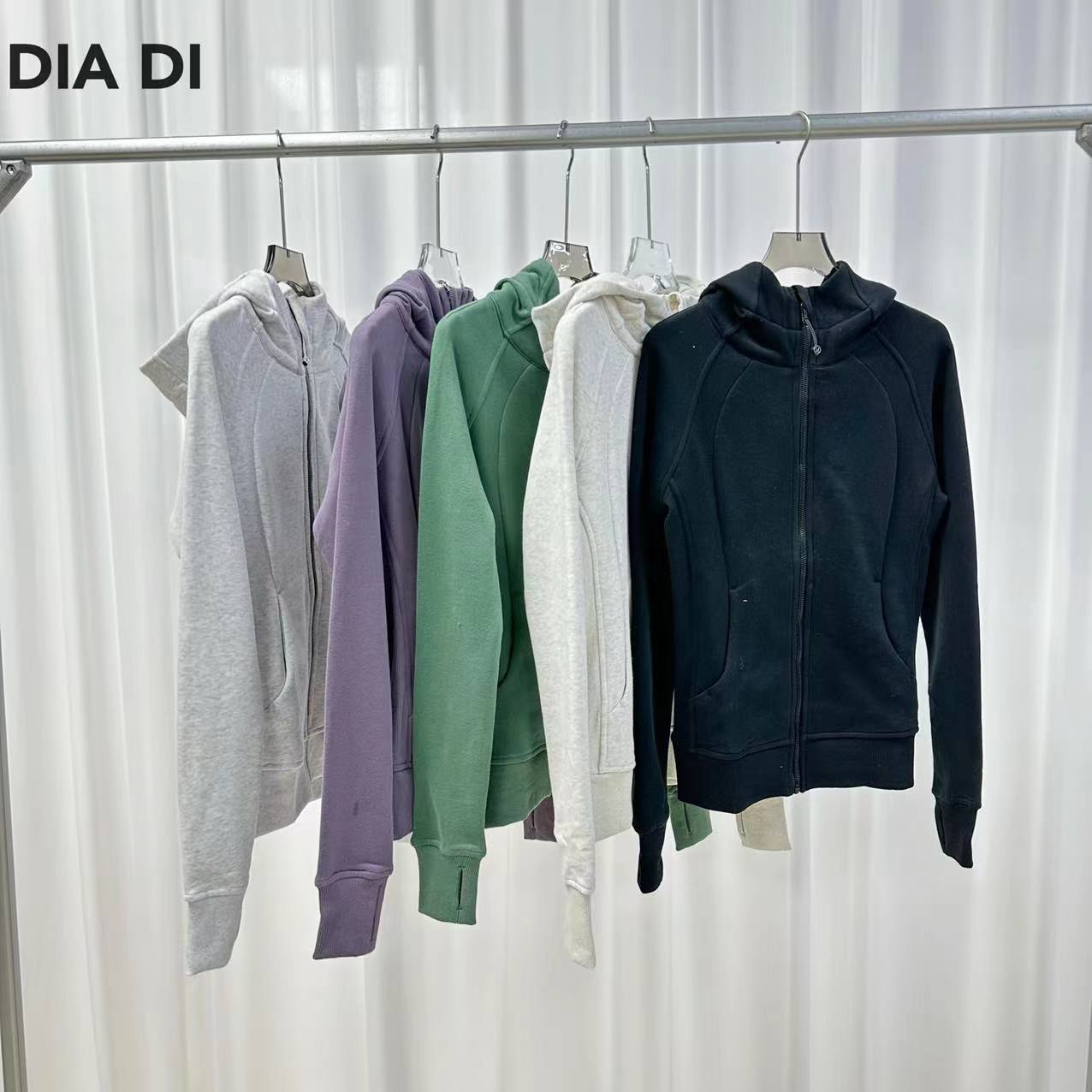 D STUDIO 五色拉链收腰外套 D1504