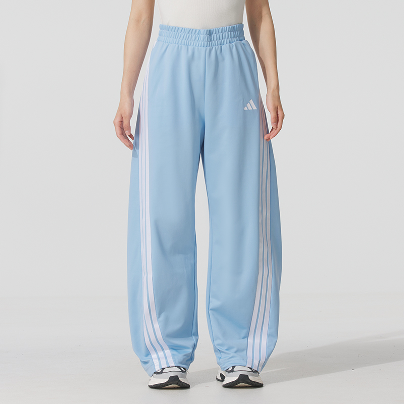 Adidas阿迪达斯薄款香蕉裤扭扭裤女裤2025新款休闲运动裤子KE5893