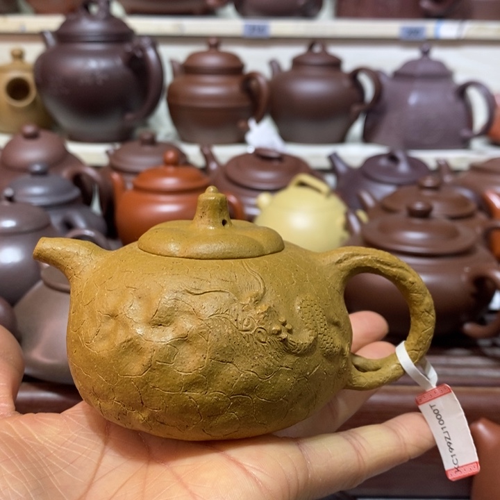 茶壶紫砂微瑕处理一把