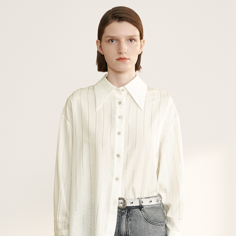 【小花】D63长袖衬衣5V1C34124