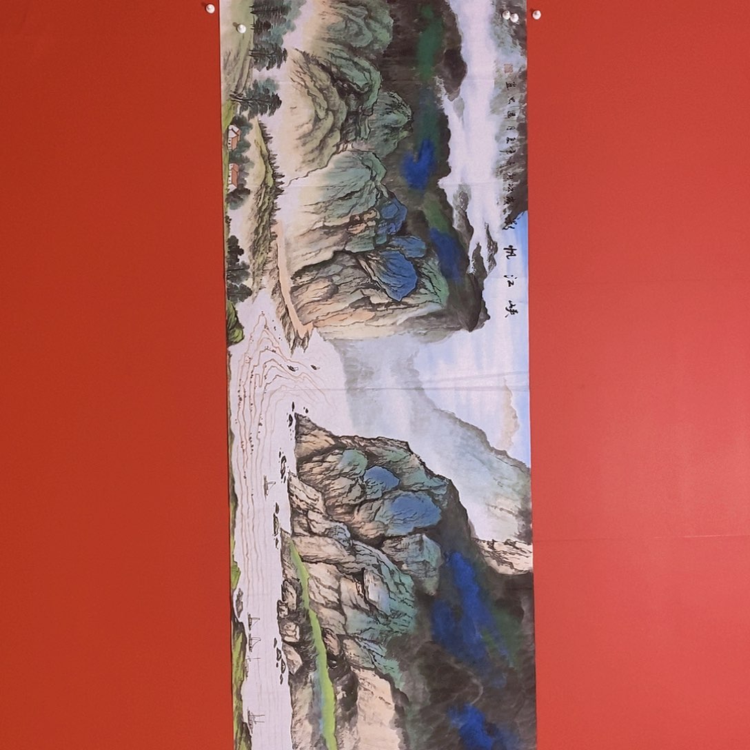国画山水花鸟国画作品