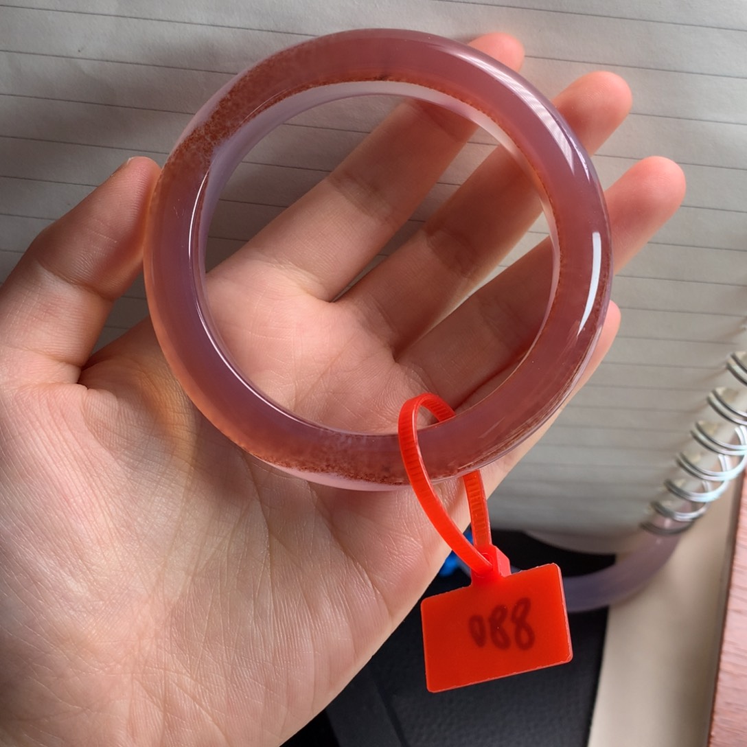 手镯玛瑙/玉髓未镶嵌古****?57+