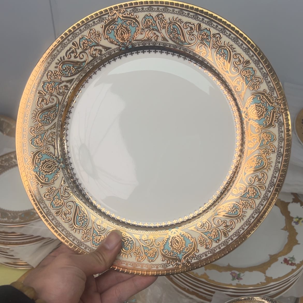 【闪购商品】瓷片仙*球10.5寸平盘一个一单