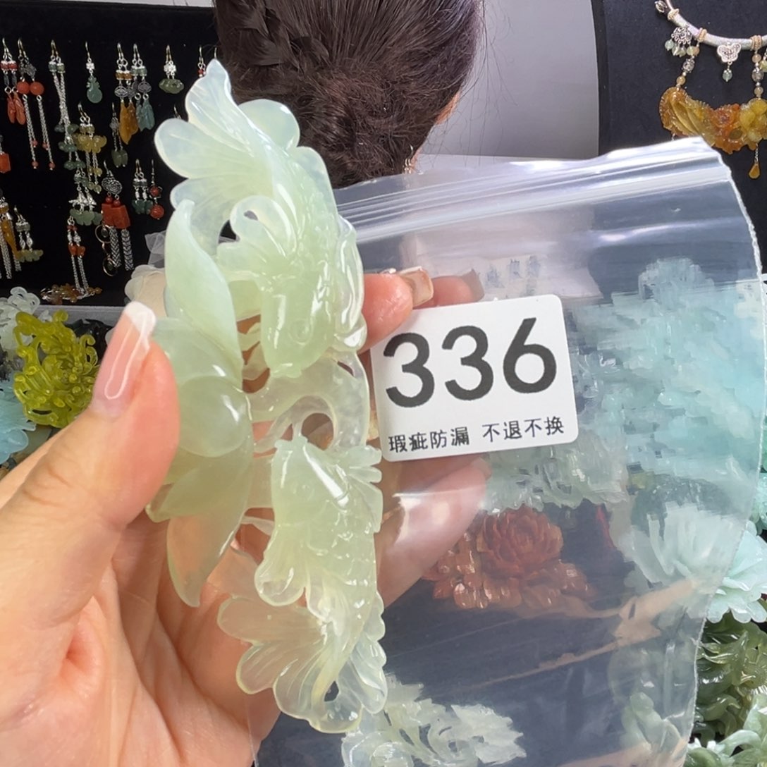 未镶嵌岫玉发饰超*