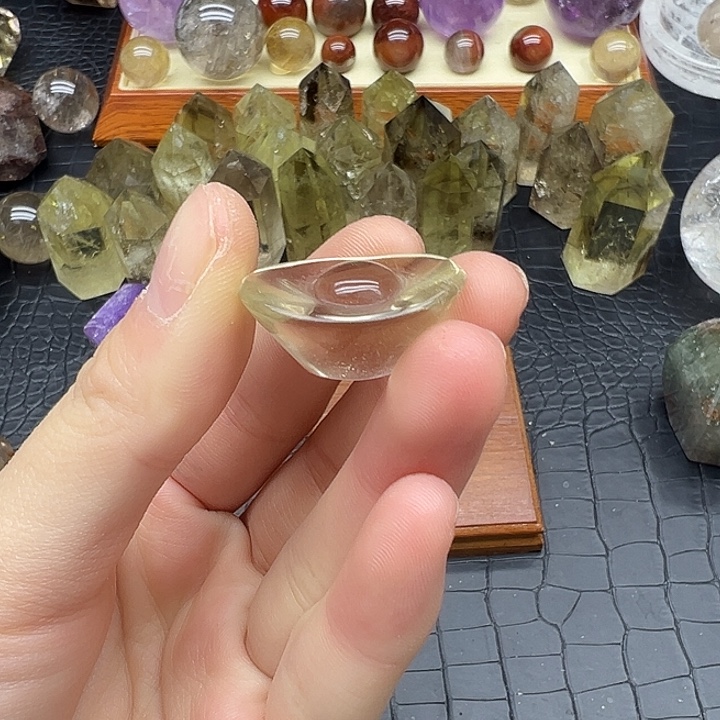 雪***花珠宝半成品水晶未镶嵌97水晶