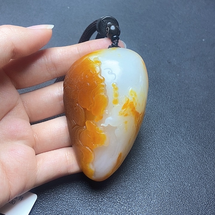 和田玉挂件未镶嵌N