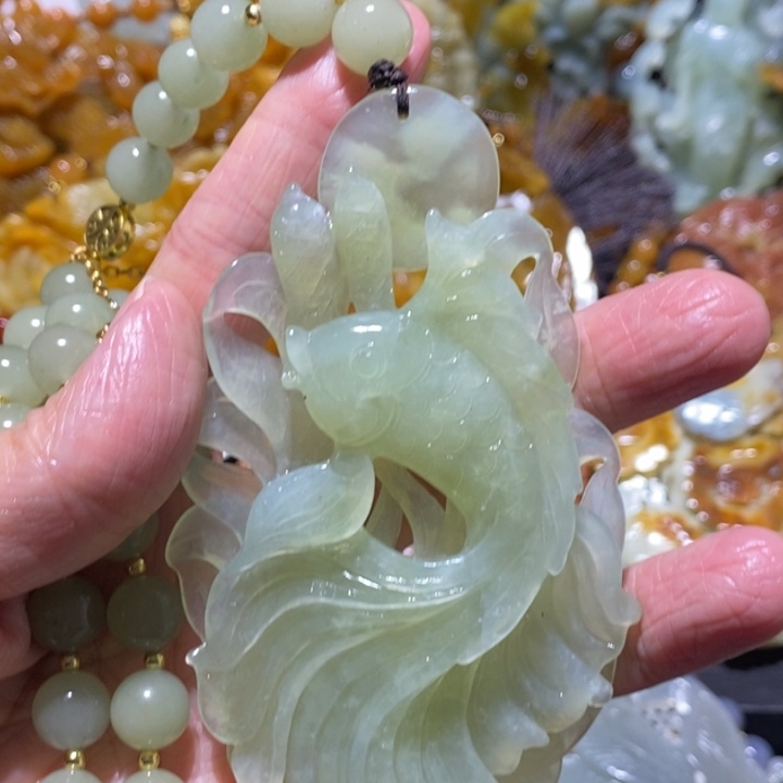 岫玉岫玉吊坠未镶嵌