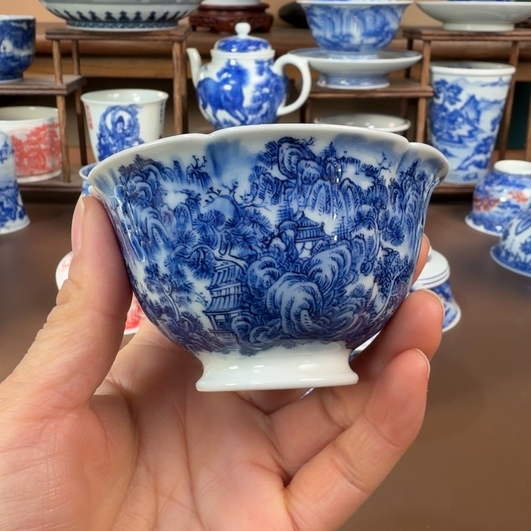 景德镇陶瓷手工手绘