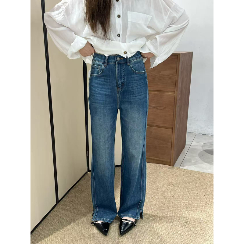 小涂豆家四面弹加绒筷子裤