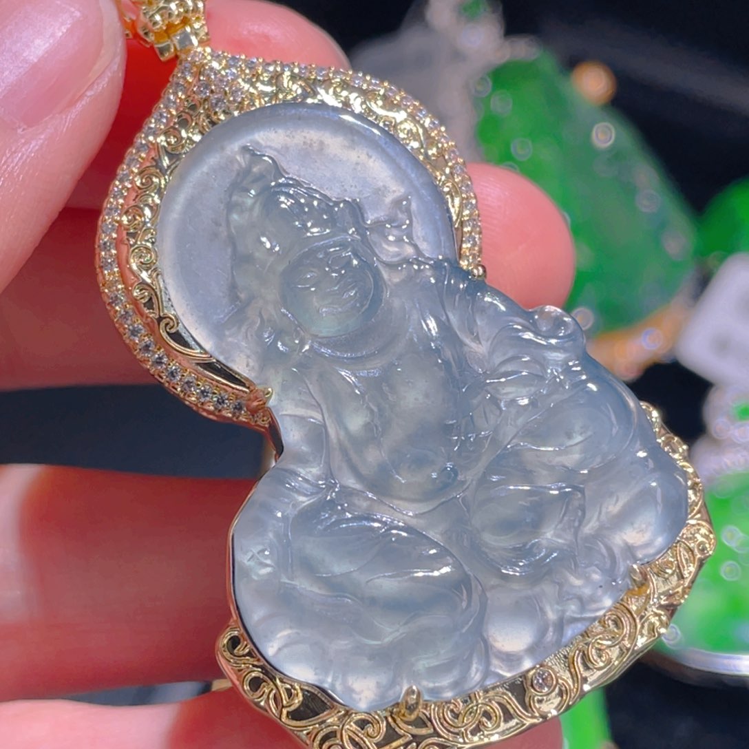 翡翠吊坠(不含链)未镶嵌