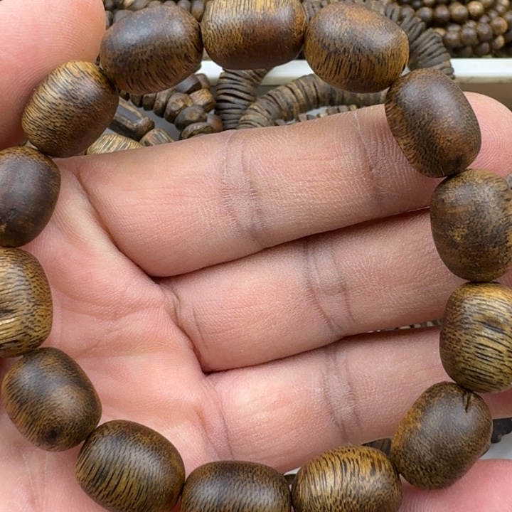 手串沉香金沙叶手串9克加