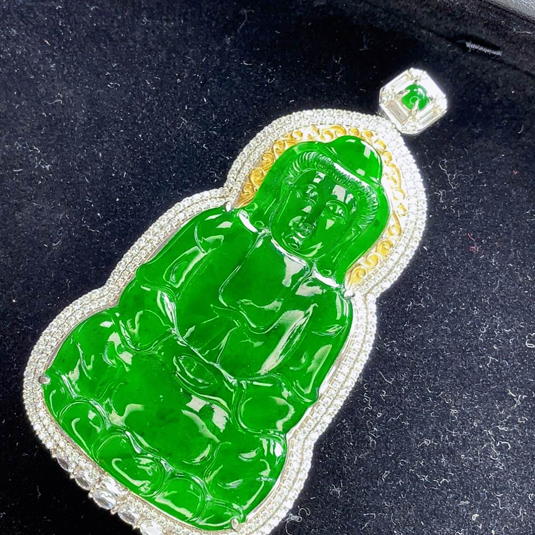 翡翠吊坠(不含链)未镶嵌