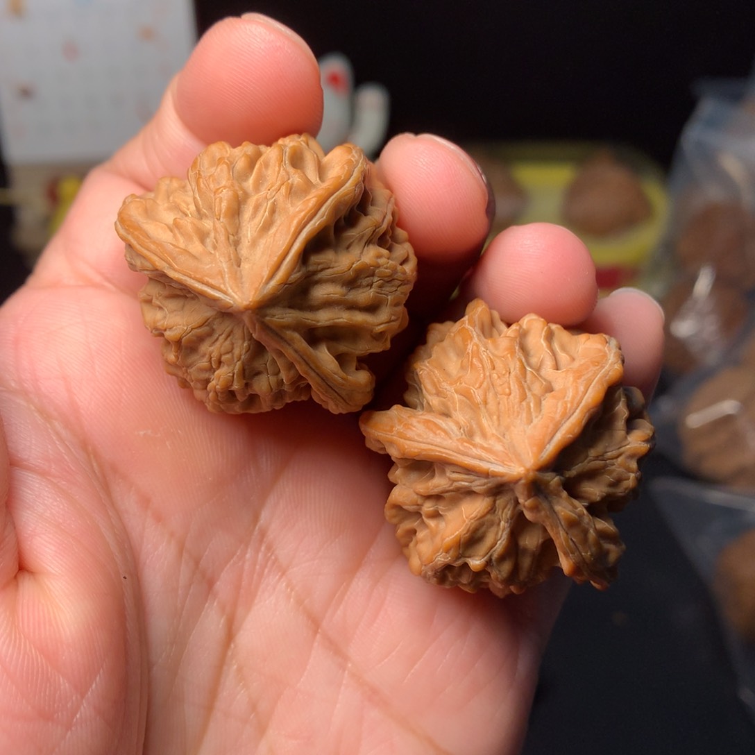 吊坠文玩核桃盘山三棱