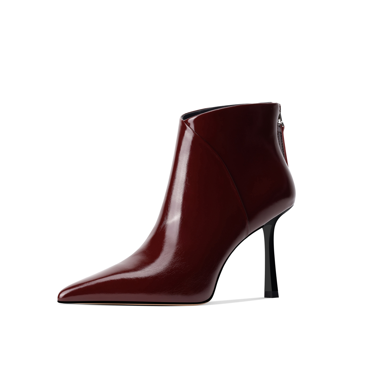 222-【柏林时装】短靴女2024新款时尚百搭气质女靴子细跟单里绒里