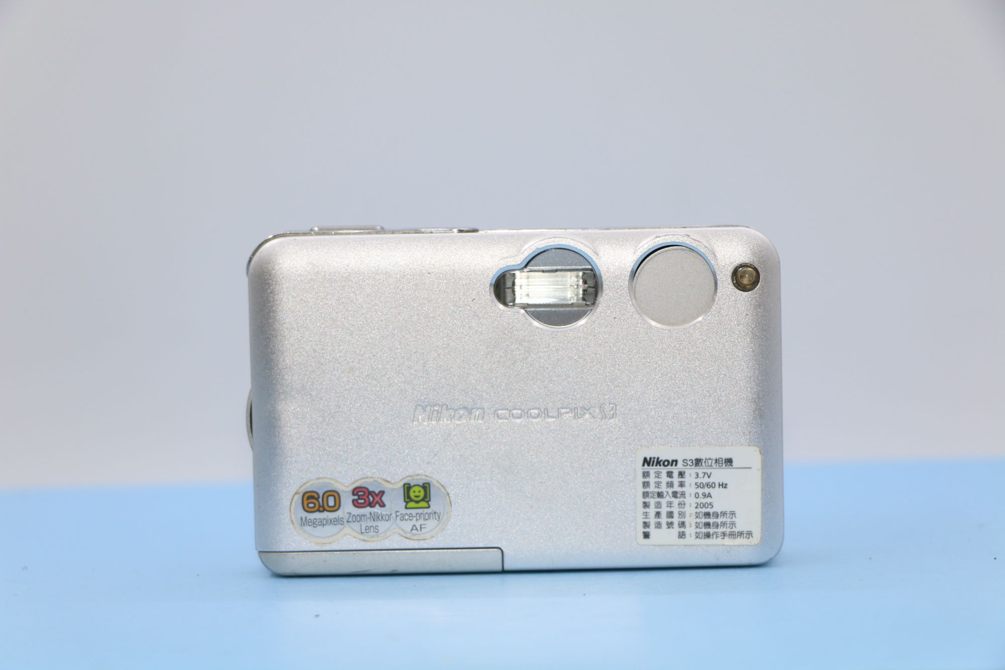 95新 Nikon/尼康 S3 600万像素3倍变焦 无质量问题不退换
