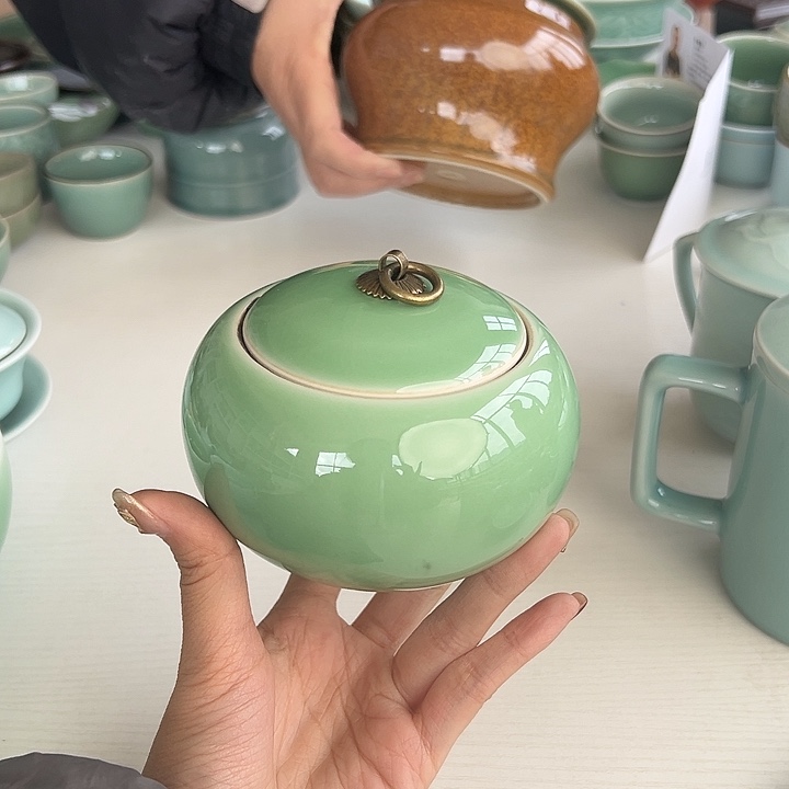 小米茶器龙泉青瓷