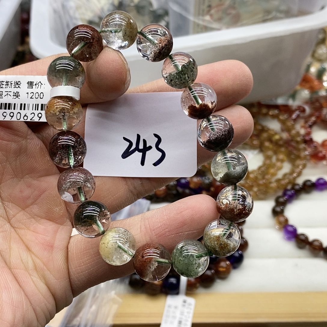 水晶手链未镶嵌天然