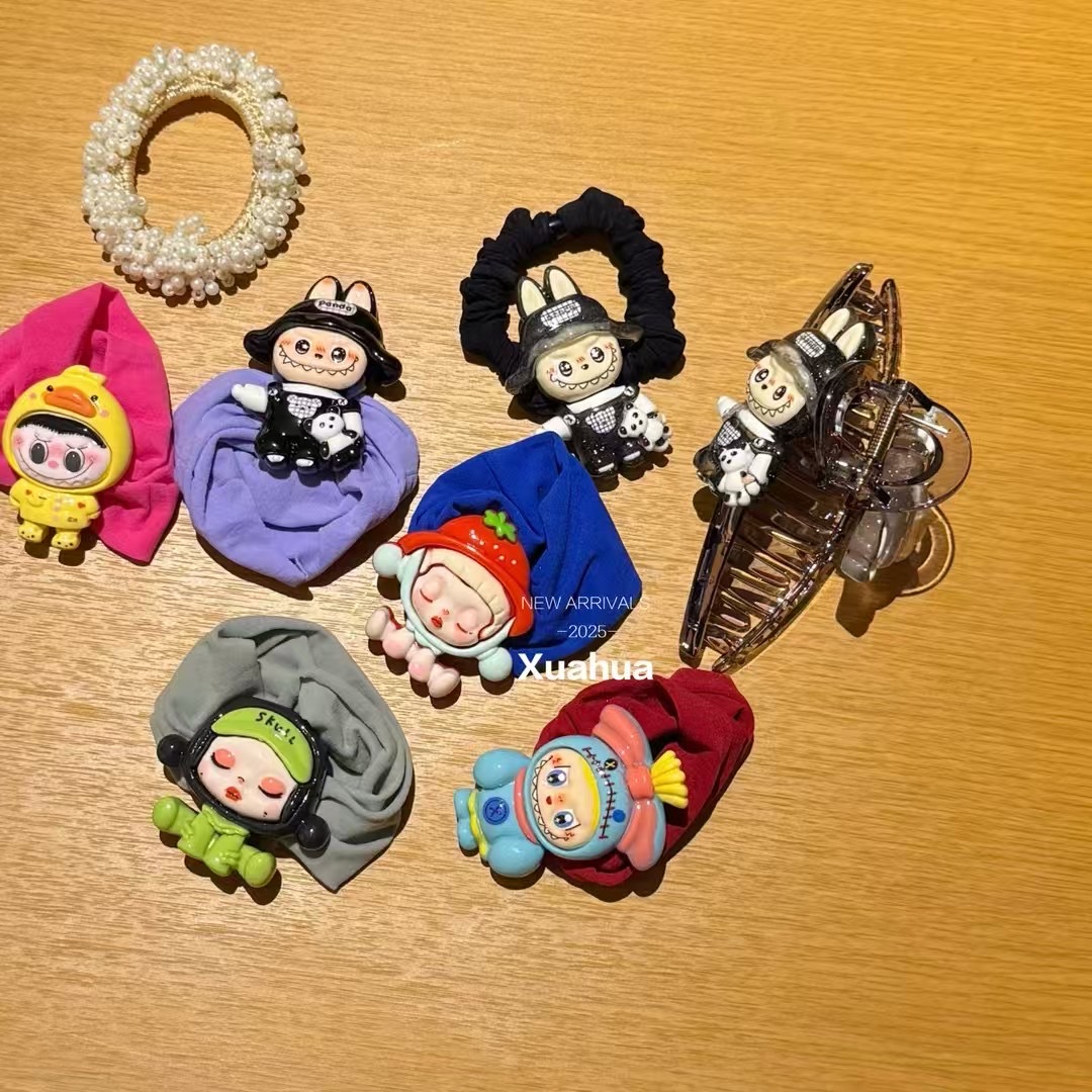 洋气可爱发圈发饰