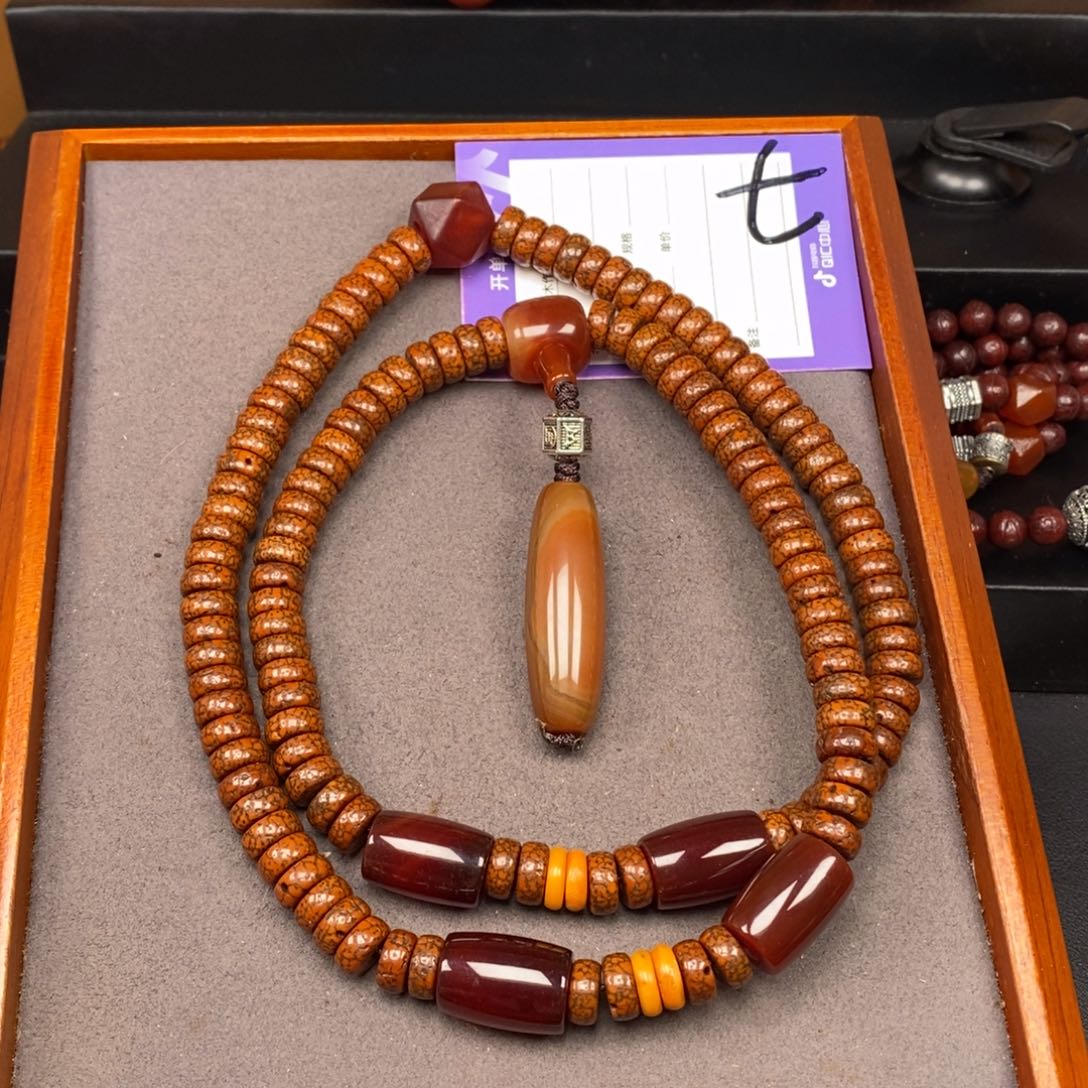 星月菩提吊坠明*星月