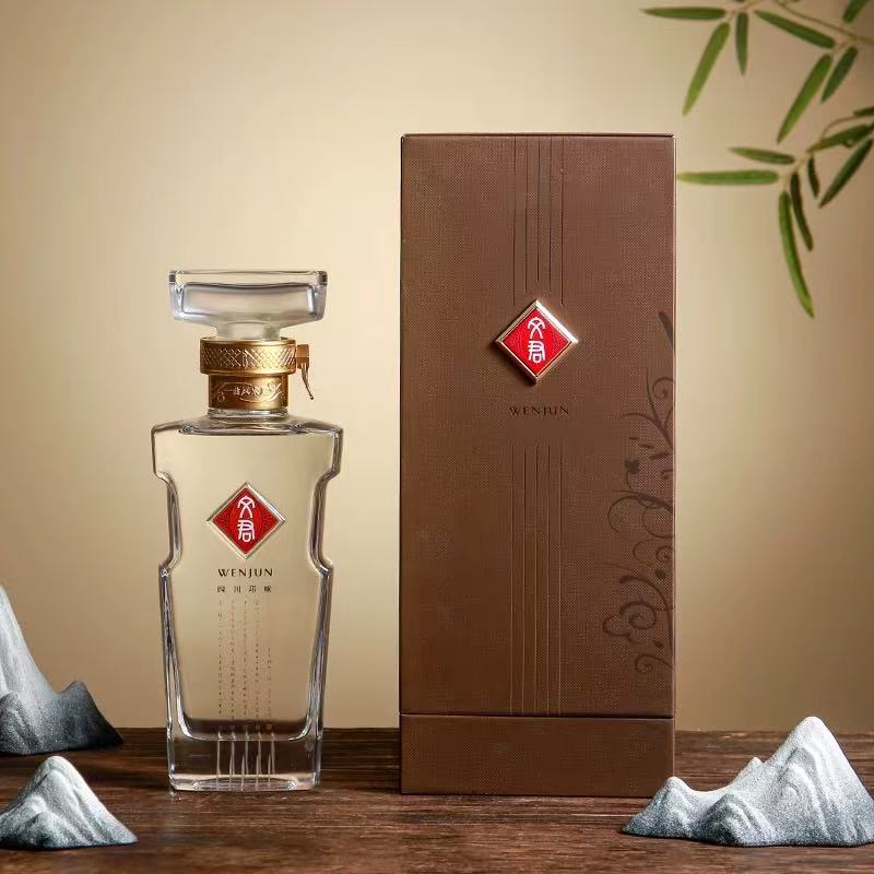 文君水晶 浓香型白酒52度500ml