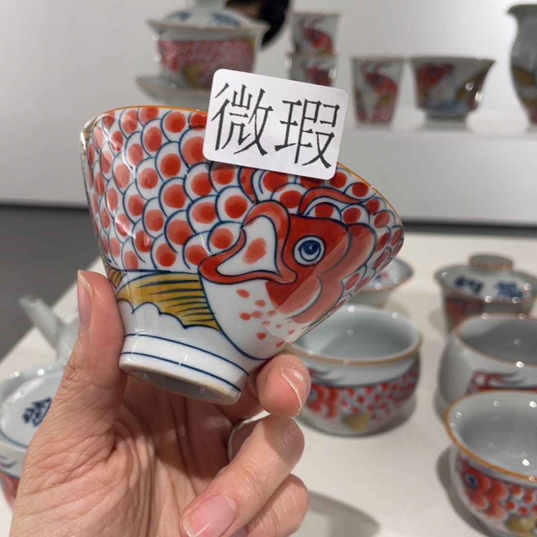 微瑕釉下彩纯手绘