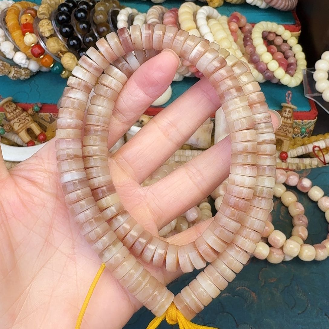 驼骨手串/手链骆驼骨三花10*4尺寸108颗