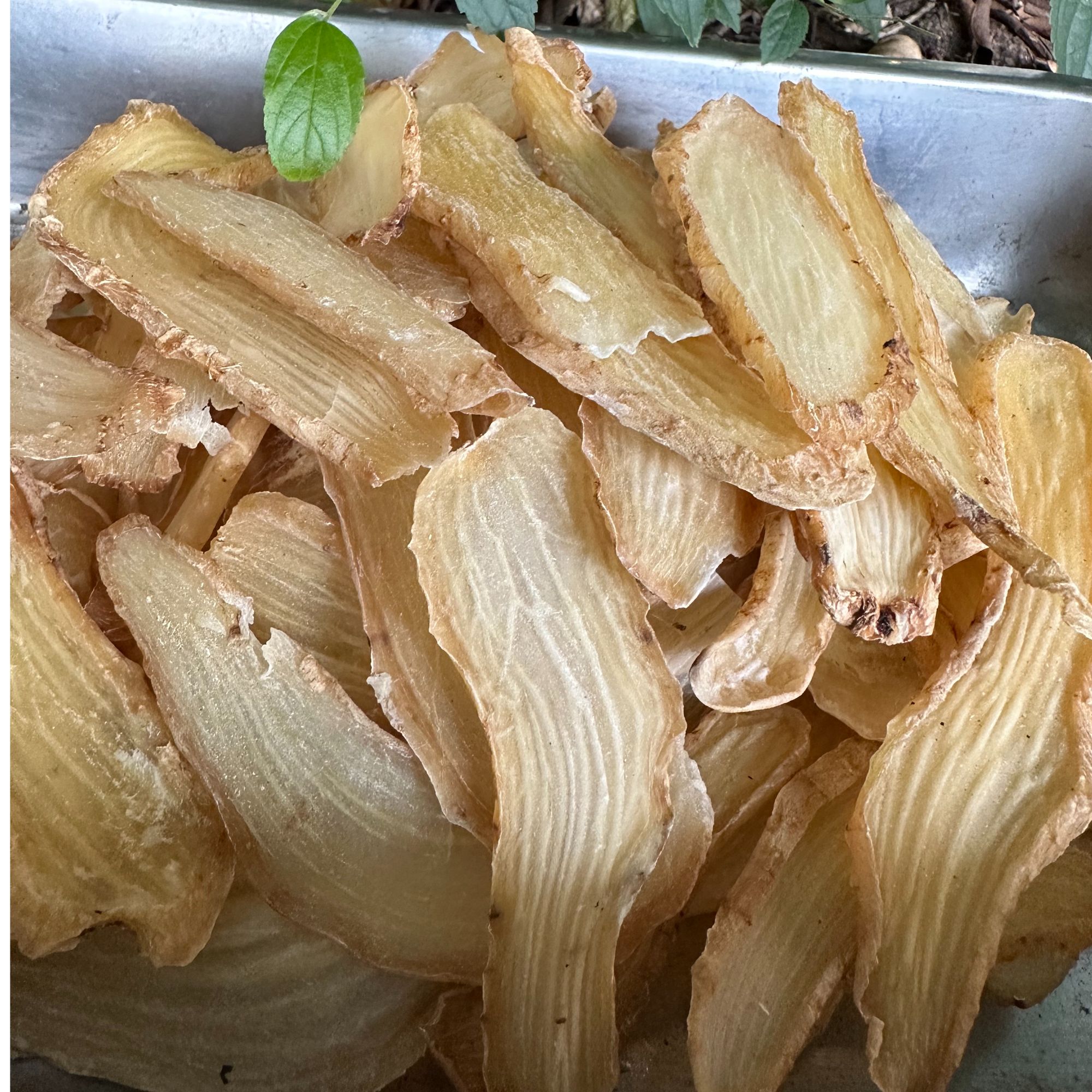 云南昭通天麻片无硫纯天然煲汤营养无酸味