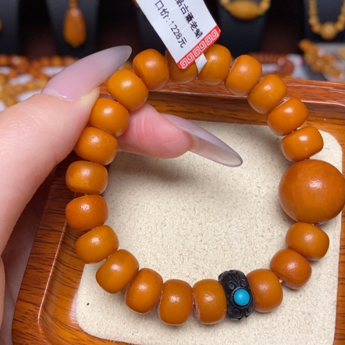 【闪购商品】未镶嵌蜜蜡手链手串