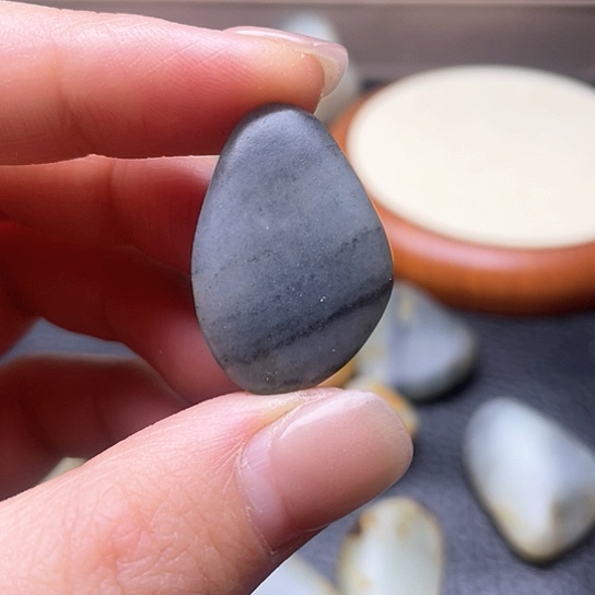 和田玉颈饰未镶嵌6